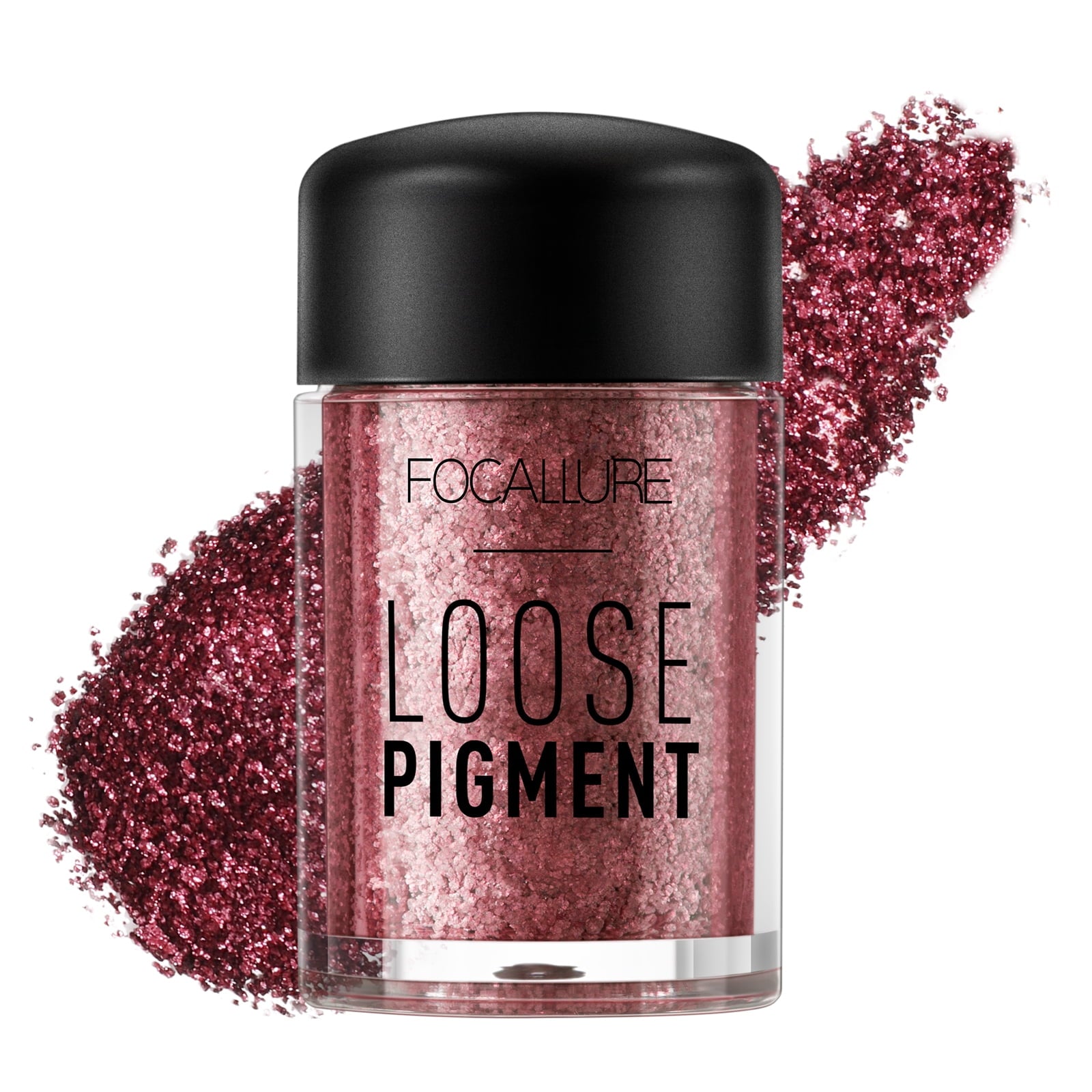 FOCALLURE Mineral Eyeshadow Pigment,Waterproof Lasting Glitter Eye shadow,MUSEUM BRONZE